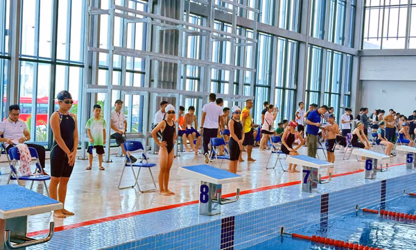 Hơn 600 VĐV tranh tài tại Giải Bơi các CLB không chuyên 2023
