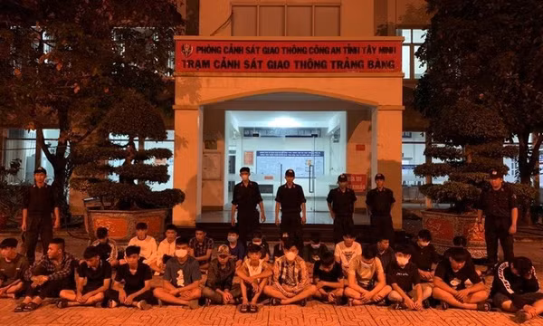 Tây Ninh: Bắt giữ nhóm đối tượng đua xe trái phép