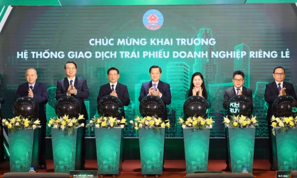 Khai trương hệ thống giao dịch trái phiếu doanh nghiệp riêng lẻ