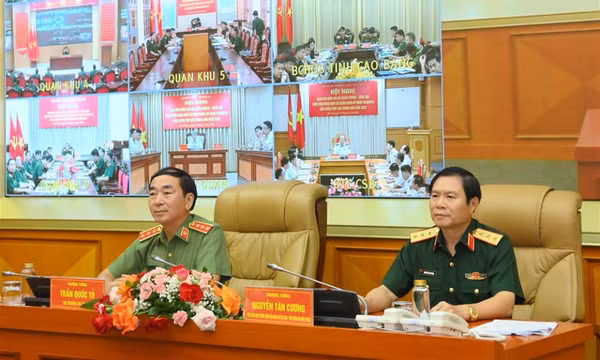 Bộ Công an - Bộ Quốc phòng giao ban 6 tháng đầu năm 2023