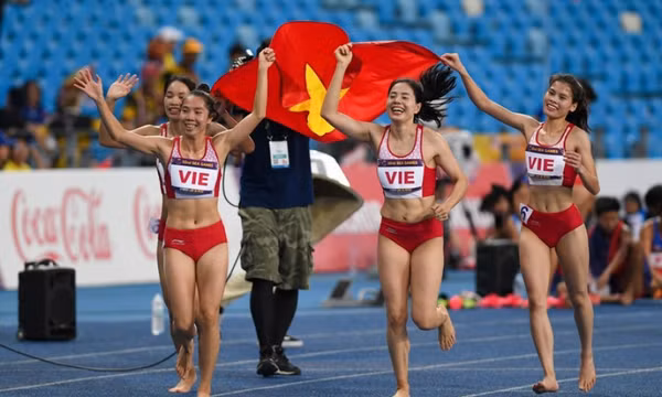 Việt Nam giành Huy chương Vàng điền kinh nữ châu Á