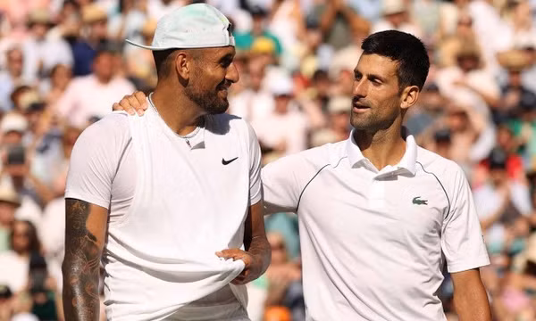 Djokovic chung nhánh Kyrgios ở Wimbledon