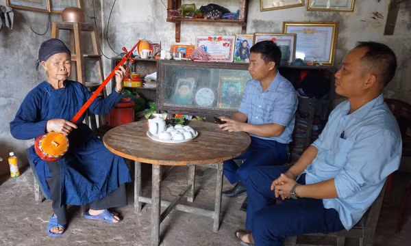 Nghệ nhân hết lòng vì nghệ thuật then