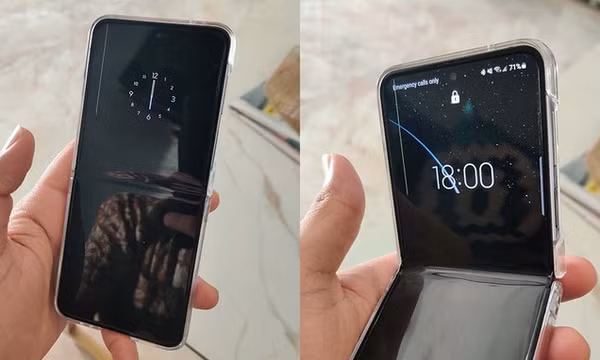 Sau Galaxy A71, tới lượt Z Flip4 dính lỗi sọc màn hình