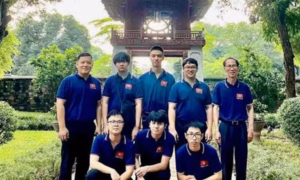 6 học sinh Việt Nam đều giành huy chương Olympic Toán học quốc tế 2023