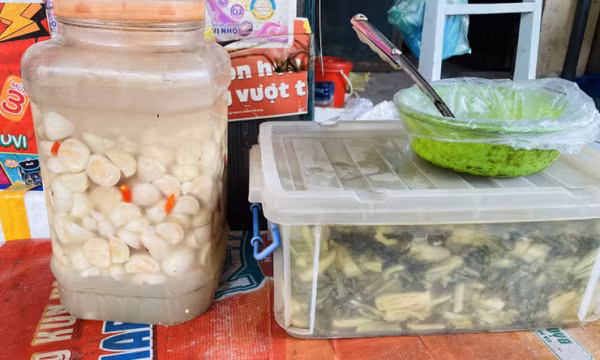 Muối dưa cà, ngâm sấu trong bình nhựa có hại không?