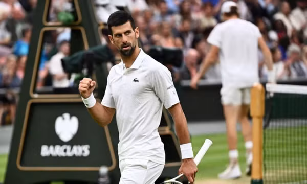 Djokovic lần thứ 5 liên tiếp vào chung kết Wimbledon