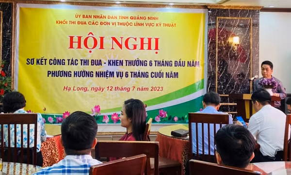 Khối thi đua các đơn vị thuộc lĩnh vực kỹ thuật triển khai nhiệm vụ 6 tháng cuối năm 2023