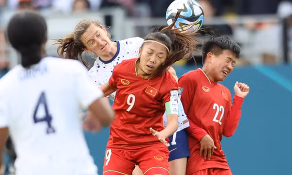 Tuyển nữ Việt Nam thua Mỹ 0-3 ở trận ra quân World Cup 2023