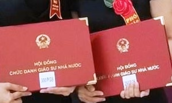 405 ứng viên đạt chuẩn giáo sư, phó giáo sư