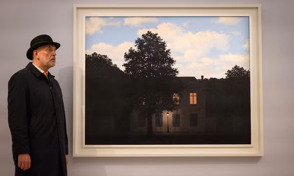 Tác phẩm siêu thực của danh họa Rene Magritte đạt mức giá cao kỷ lục