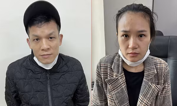 Đôi tình nhân điều hành đường dây mua bán gần 2kg heroin