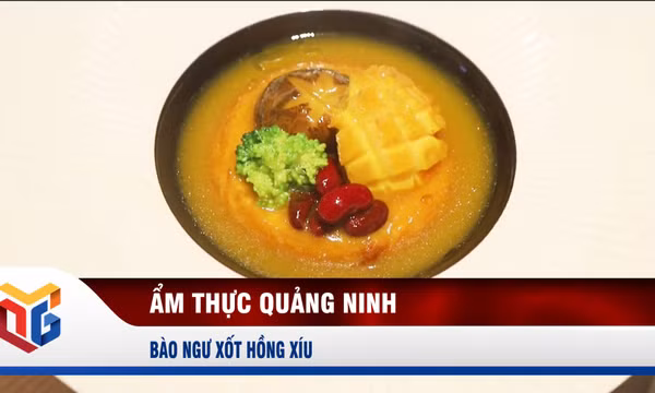 Bào ngư xốt hồng xíu