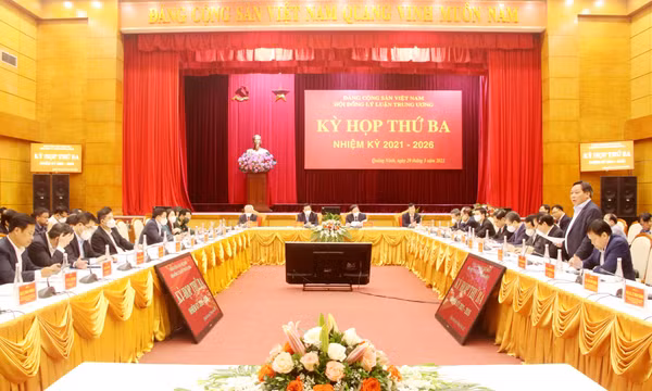 Kỳ họp thứ 3 Hội đồng Lý luận Trung ương