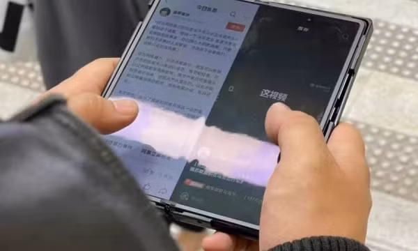 Lộ diện smartphone màn hình gập của vivo, không có "nếp nhăn"?