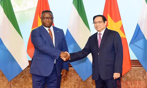 Sierra Leone coi trọng phát triển quan hệ hữu nghị và hợp tác với Việt Nam