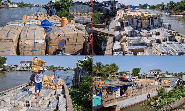 Vận chuyển trái phép 443 bộ thiết bị điện lạnh qua biên giới