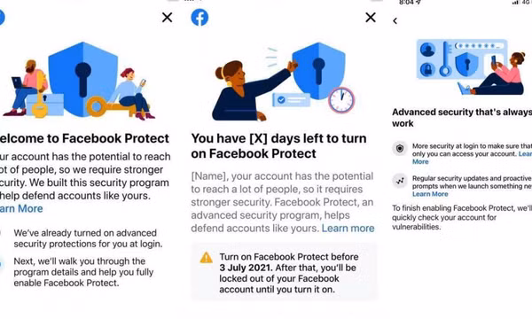 Người dùng Facebook phải bật tính năng này để không bị khóa tài khoản