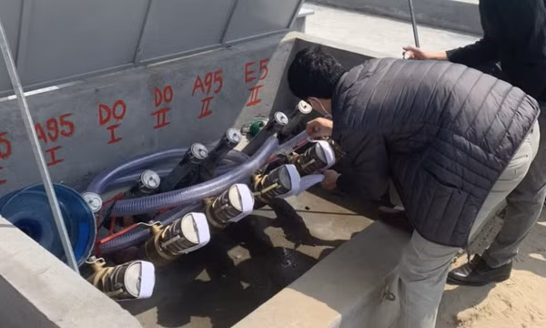 Đình chỉ hoạt động cây xăng bán nước lã ở Hải Dương