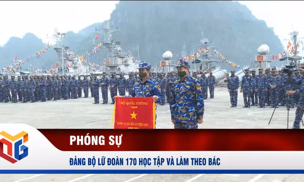 Đảng bộ Lữ đoàn 170 học tập và làm theo Bác