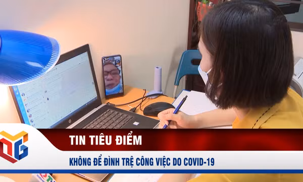 Không để đình trệ công việc do Covid-19