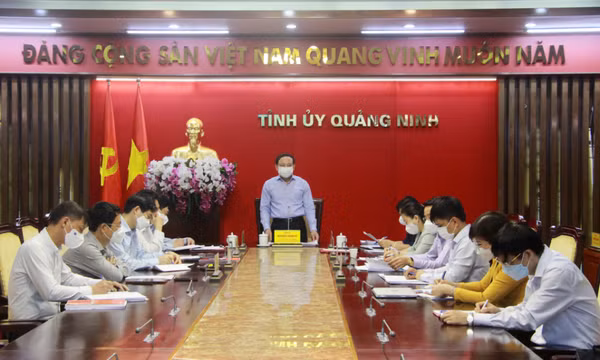 Họp giao ban các Ban Xây dựng Đảng Tỉnh ủy