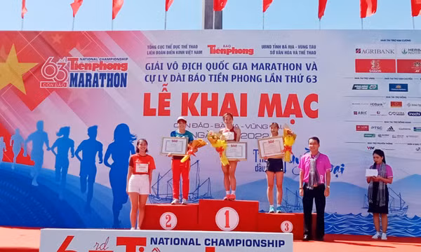 Quảng Ninh đoạt 3 huy chương tại Giải VĐQG Marathon và cự ly dài Báo Tiền Phong 2022