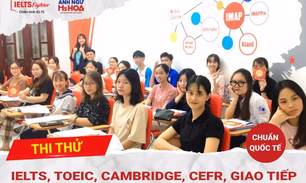Tặng 1.000 suất Test tiếng Anh miễn phí dịp khai trương IELTS Fighter, Anh ngữ Ms Hoa Quảng Ninh