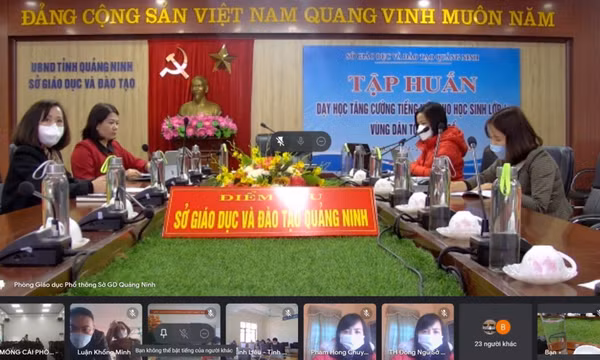 Tăng cường tiếng Việt cho học sinh vùng dân tộc thiểu số
