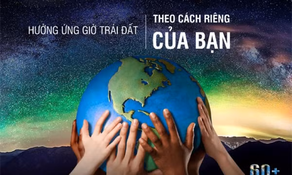 Giờ Trái đất năm 2022 - “Kiến tạo tương lai”
