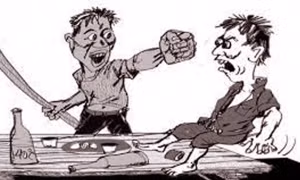 Chém bạn nhậu rồi đến cơ quan Công an đầu thú