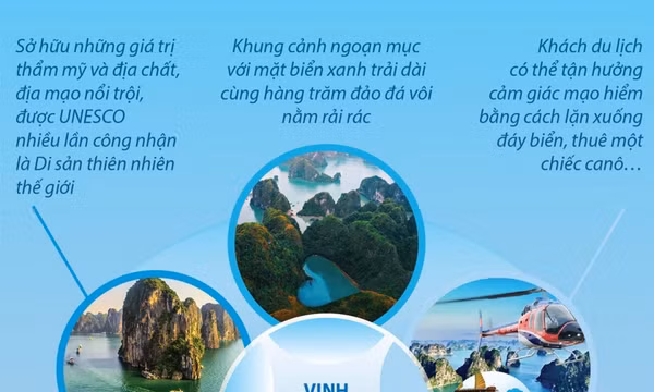 Vịnh Hạ Long và địa đạo Củ Chi lọt top điểm du lịch hấp dẫn ở Đông Nam Á