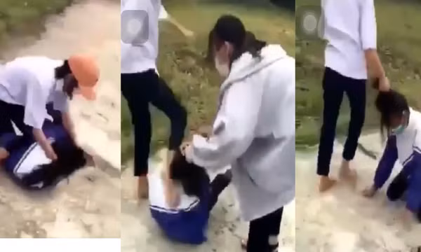 Clip nữ sinh lớp 7 bị bạn tát và xé áo ở Quảng Trị: Hiệu trưởng 'run cả người'