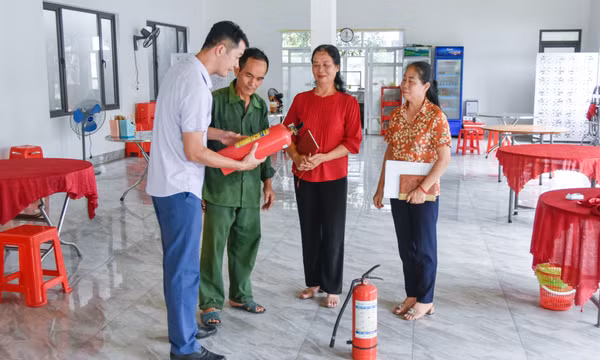 Chuyển biến mạnh mẽ trên lĩnh vực phòng cháy chữa cháy