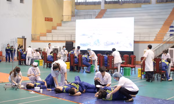 Diễn tập xử lý, điều tra ngộ độc thực phẩm có nhiều người mắc trên địa bàn tỉnh năm 2024
