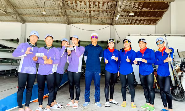 Quảng Ninh có thêm 1 VĐV được bổ sung Đội tuyển dự giải Đua thuyền Đông Nam Á