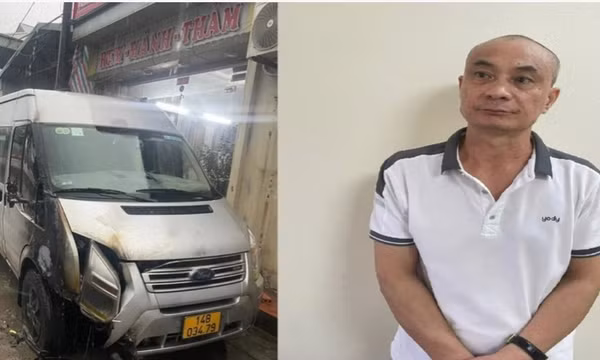 Công an Cẩm Phả khởi tố đối tượng đốt xe ô tô do mâu thuẫn sinh hoạt
