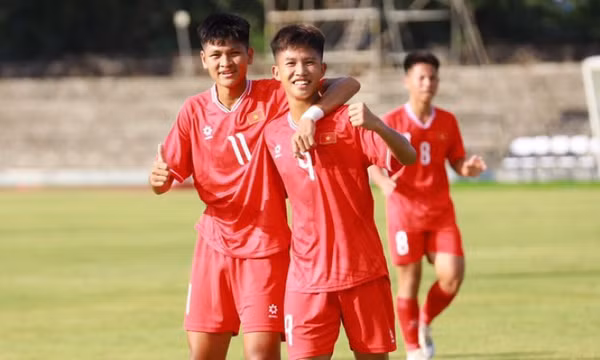Việt Nam thắng đậm Myanmar, hiên ngang vào bán kết giải U16 Đông Nam Á