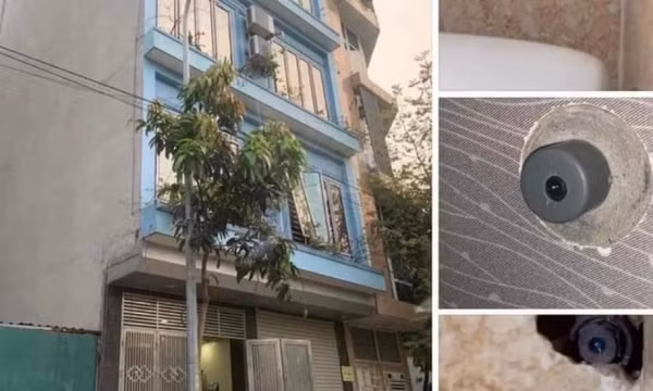 Hà Nội: Chủ nhà trọ đặt camera quay lén ở phòng tắm của cô gái trẻ
