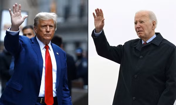 Bầu cử Mỹ 2024: Tổng thống Joe Biden đang dẫn trước ông Trump 2 điểm %
