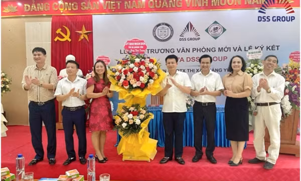 DSS Group khai trương Văn phòng đại diện mới và ký kết hợp tác chiến lược với trung tâm GDNN&GDTX tại thị xã Quảng Yên tỉnh Quảng Ninh