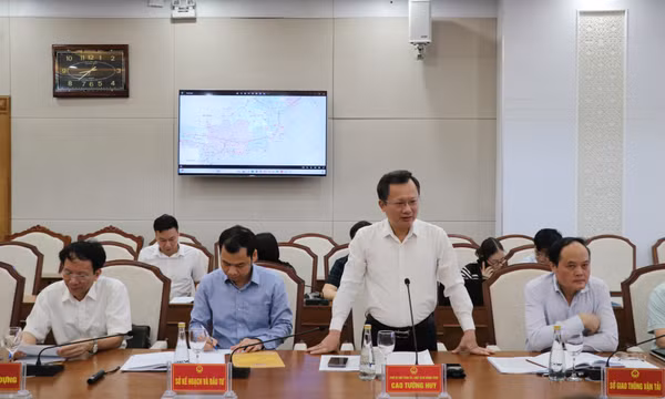 Chủ tịch UBND tỉnh Cao Tường Huy làm việc với Tập đoàn Công nghiệp Than - Khoáng sản Việt Nam 