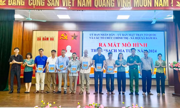 Xây dựng xã, phường, thị trấn sạch ma túy