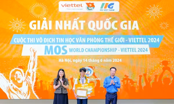 Học sinh trường Ams được lựa chọn tham dự kỳ thi Vô địch Tin học văn phòng thế giới