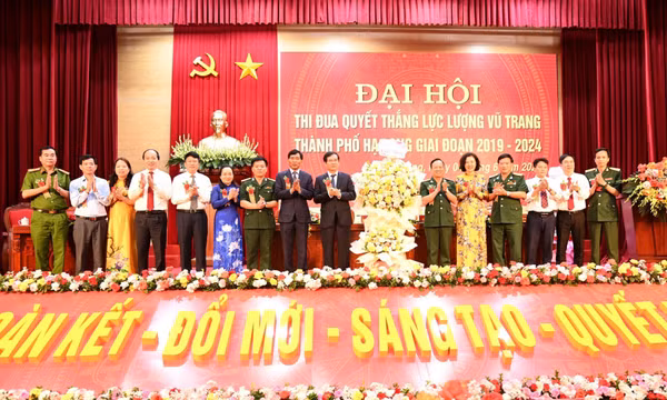 Đại hội Thi đua quyết thắng LLVT thành phố Hạ Long giai đoạn 2019- 2024