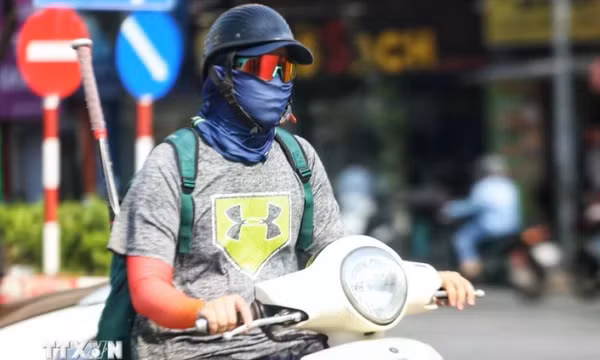 Phía Đông Bắc Bộ và Thủ đô Hà Nội ngày nắng, có nơi nắng nóng