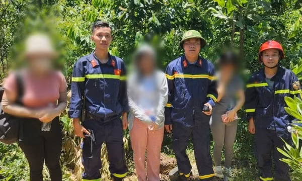 Tìm thấy 3 nữ sinh viên đi lạc trên núi Hòn Vượn tại Huế