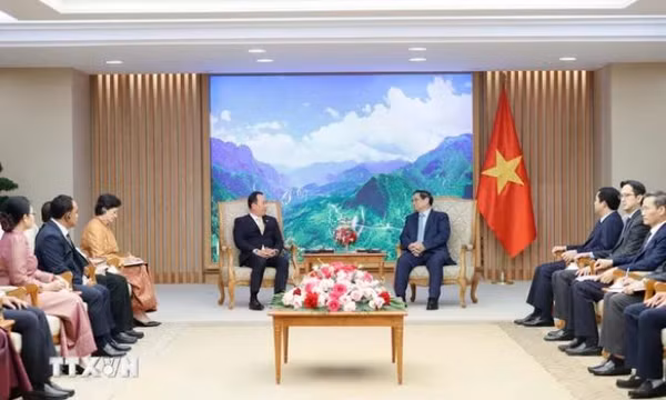 'Việt Nam coi trọng phát triển mối quan hệ láng giềng tốt đẹp với Campuchia'