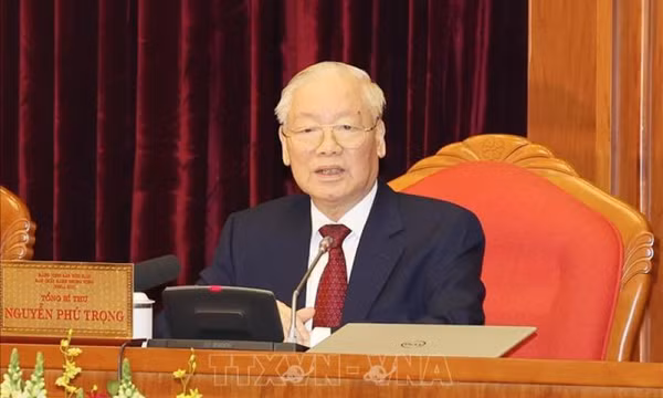Phát biểu của Tổng Bí thư Nguyễn Phú Trọng khai mạc Hội nghị lần thứ chín Ban Chấp hành Trung ương Đảng khóa XIII