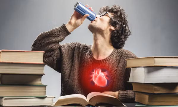 Uống nhiều nước tăng lực có thể gây đau tim?